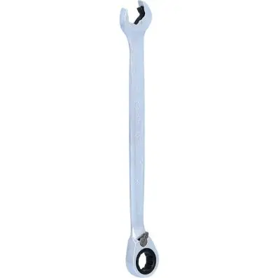 DUO GEARplus combination spanner with ra tchet mechanism in ring and open jaw, re 