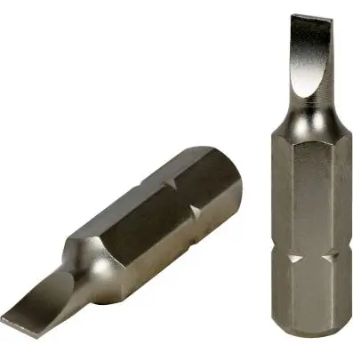Slotted impact bit 6,0 mm 