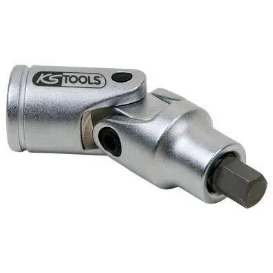 3/8" Bit socket with joint for internal hexagon screws on the brake calliper, 7 