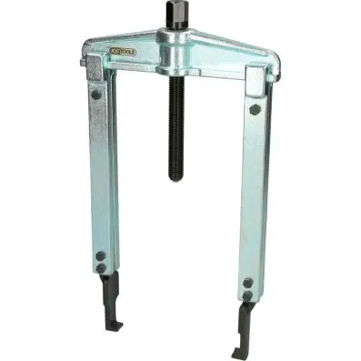 Universal 2 arm puller set with extremel y narrow and extended legs, 25-130mm, 25 