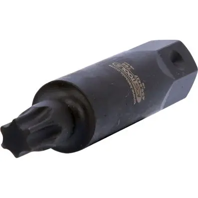 Impact bit socket Torx adaptor, 107mm, T 60 