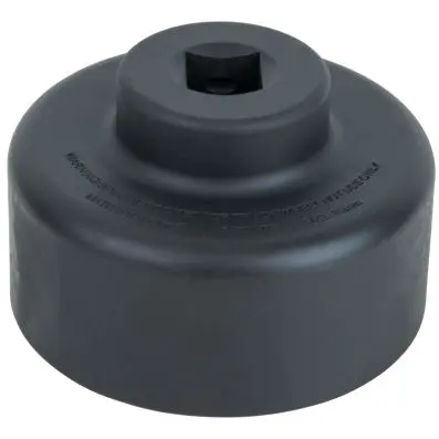 3/4" Axle nut socket, 6 point, short, 85 mm 