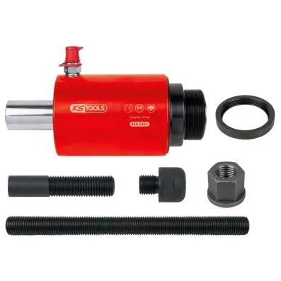 Pressure and pull hydraulic cylinder set , 7 pcs 