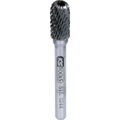 Hard metal round milling rotary burr for m C, 10mm 