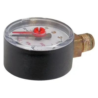 Spare gauge for pressure test pump 