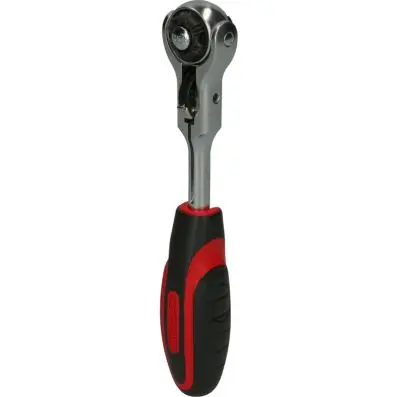 1/4" MODIFIX mini T-handle swivel head r atchet, 72 teeth 