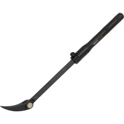 Telescopic flexible roll head pry bar, 3 25-460 mm 