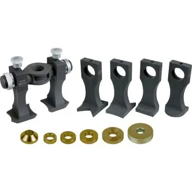 Universal tool for screwed and compact w heel bearing assembly, 17 pcs 