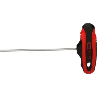 T-handle hexagon key wrench, 2,5mm, 130m m 