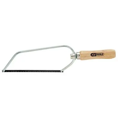 Small handsaw with adjustable wooden han dle, 150mm 