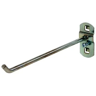 Tool holder with angled hook end Ø 6mm, 200mm 