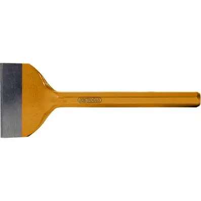 Jointing chisel, flat, oval, 250x60mm 