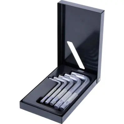Spline key wrench set, short, 5 pcs 