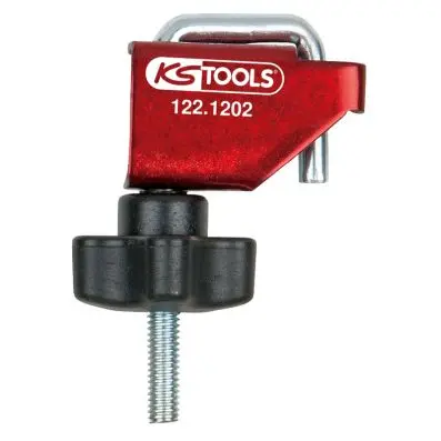 Hose clamp max. Ø 15 mm (1/2") 