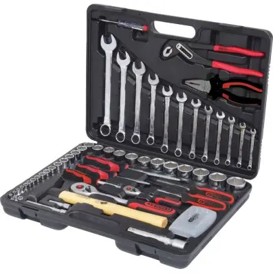 1/4"+1/2" Tool kit, 88 pcs 