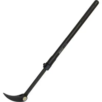 Telescopic flexible roll head pry bar, 6 00-915 mm 