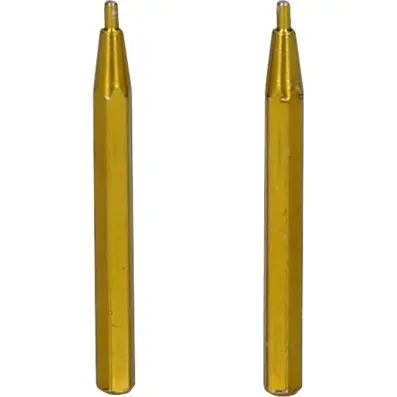 Pair of tips for double joint securing p liers, 1.0 mm, straight 