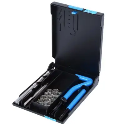 Stainless steel thread repair set M10x1, 0x14mm, 19 pcs 