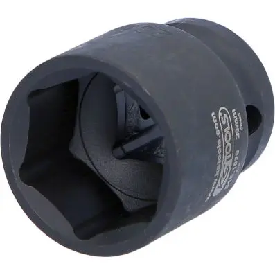 1/2" Hexagon impact socket short, 26mm 