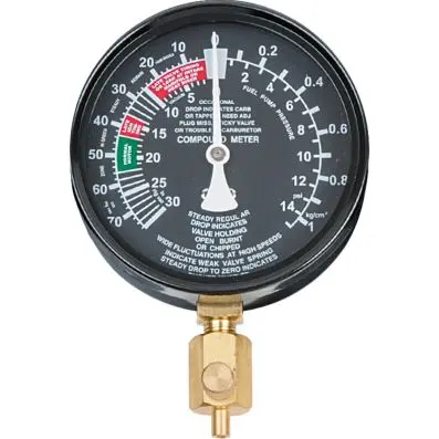 Pressure gauge Ø 92 mm 