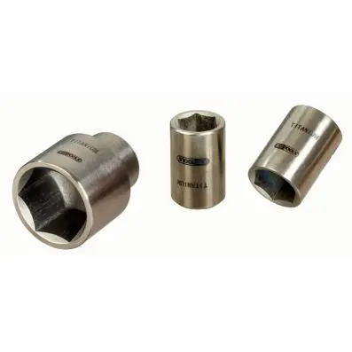 TITANplus 3/8" Hexagonal socket, 8mm 