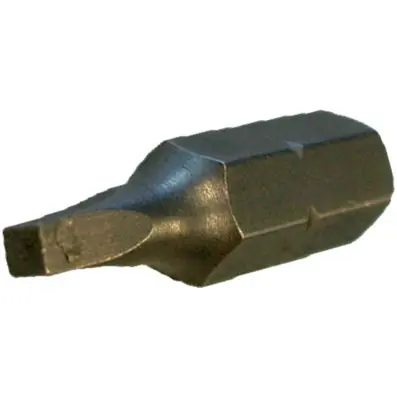 1/4" S2 SQUARE-BIT #0, 25mmLNICKEL PLATE D 