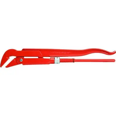 Pipe wrench 45° angled, 1" 