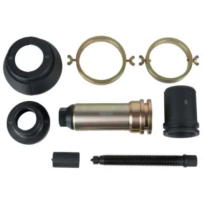 Differential main shaft bearings puller set for Volvo, 8 pcs 