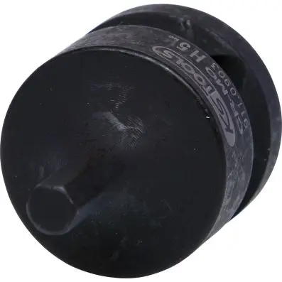 1/2" Impact bit socket, hexagon, 5mm 