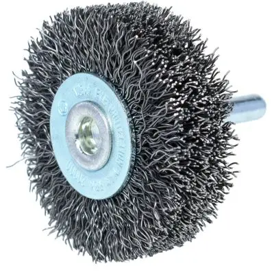 Steel wire brush disc 0,3mm, Ø 50mm 