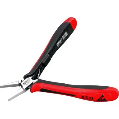ESD flat pliers, 130mm 