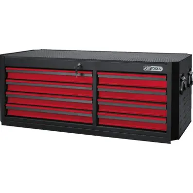 MASTERline tool cabinet top chest, with 8 drawers black/red 