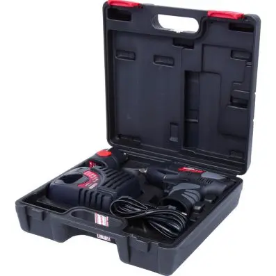 3/8'' Cordless impact wrench, 117Nm, 1.8 70 r.p.m., with 1 battery and 1 charger 