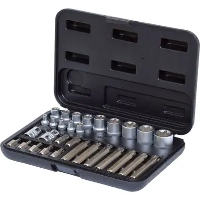Torx Socket and bit set, 30 pcs 