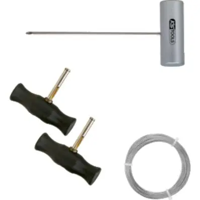Cutting wire-set with braided cutting wi re, 4 pcs. 