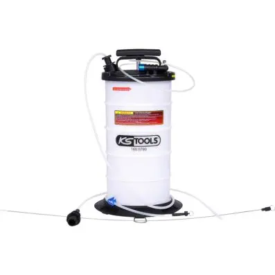 Vacuum fluid extractor suction pump 9.5 litre included 4 hoses 