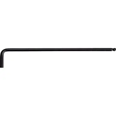Ball ended hexagon key wrench phosphate finish, extra long, 7/32'' 