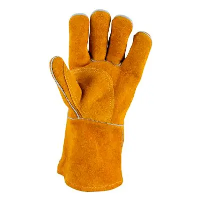 Welding leather gloves, 9 