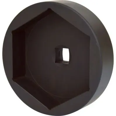 1" Axle nut socket, 6 point, short, 140m m 