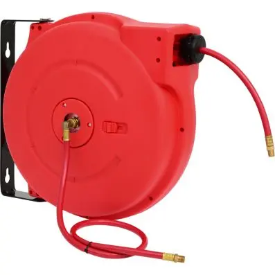 Automatic pneumatic hose reel Ø 6 mm 