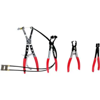 Automotive hose clamp pliers set, 4 pcs 