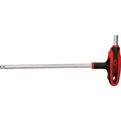 T-handle ball ended hexagon key wrench, 8mm 