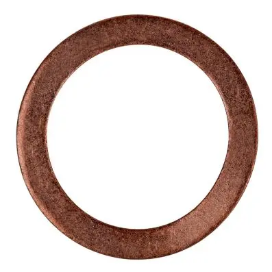 Copper washer, external-Ø 26mm, internal -Ø 19mm, pack of 25 