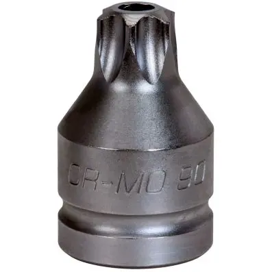 3/4" impact bit socket, Torx tamperproof , TB70 