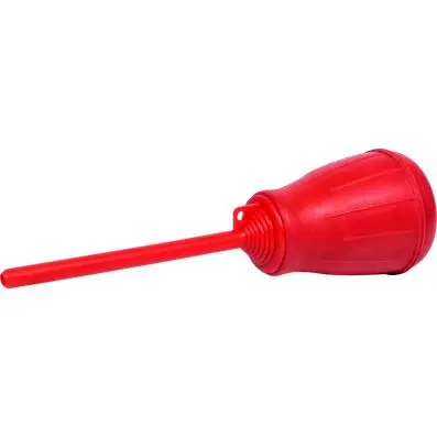 Suction filling bottle 