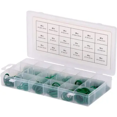 O-rings assortment for HNBR air conditio ning, 270 pcs 