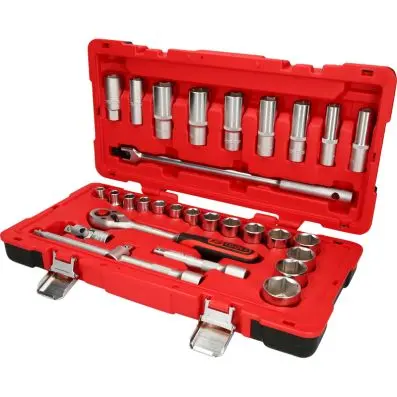 1/2" Socket set, 30 pcs 