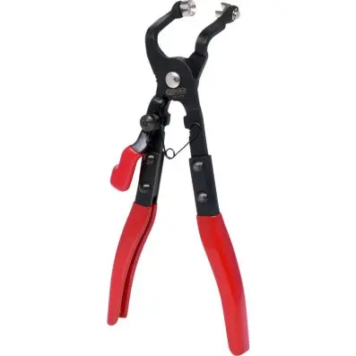Hose clamp pliers, angled 