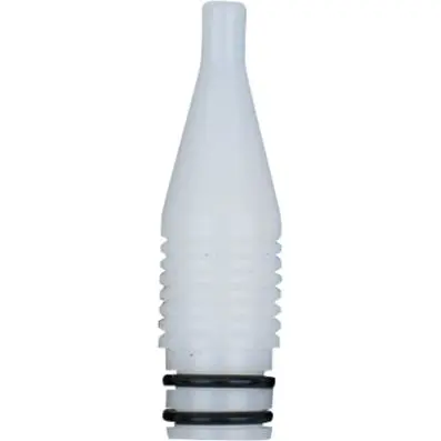 Cylinder-shaped impact head with cone 