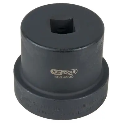 1" axle nut socket with guide band, 12 p oint, 80 mm 